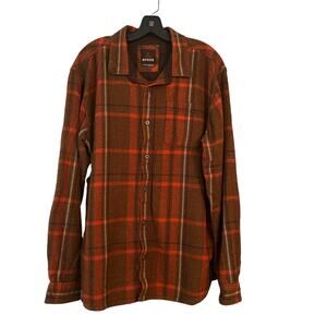 Prana Plaid Shirt 100% Cotton Mens Size XL Casual Button Down Outdoorsy